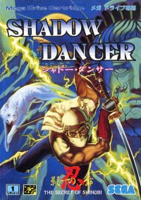 Shadow Dancer PAL Sega Mega Drive PAL box art